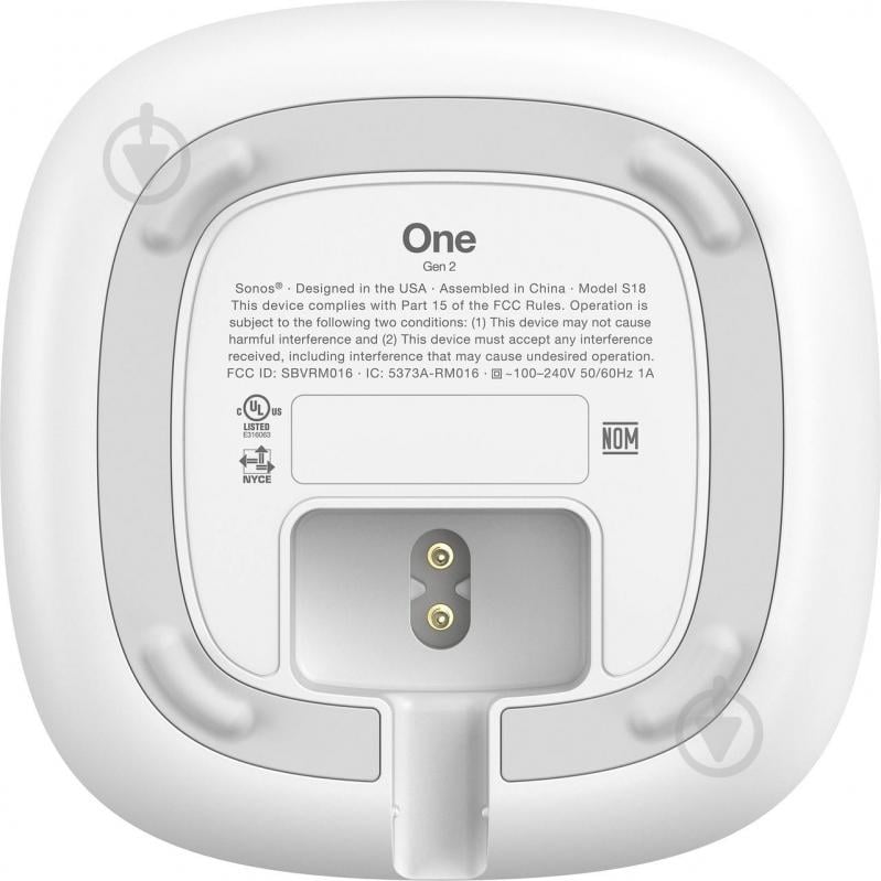 Акустична система Sonos One 1.0 white ONEG2EU1 - фото 5