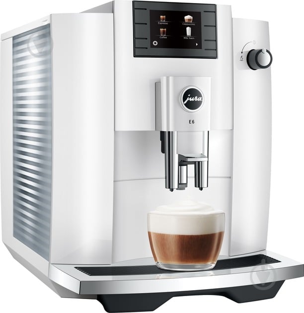 Кофемашина Jura E6 Piano White EC (15438) - фото 6