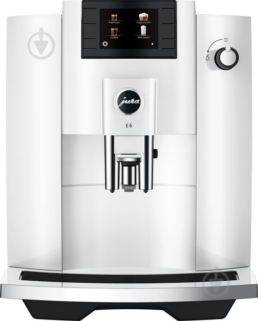 Кофемашина Jura E6 Piano White EC (15438) - фото 4