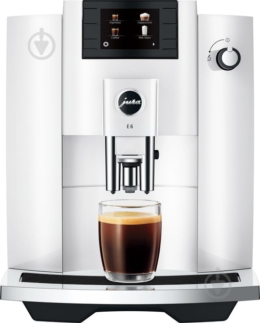 Кофемашина Jura E6 Piano White EC (15438) - фото 3