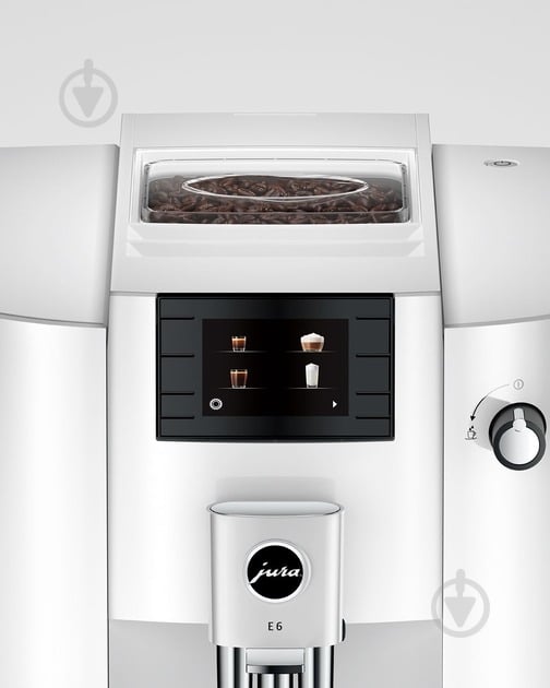 Кофемашина Jura E6 Piano White EC (15438) - фото 14
