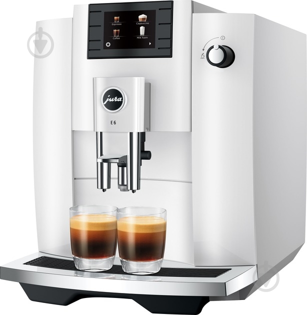 Кофемашина Jura E6 Piano White EC (15438) - фото 8