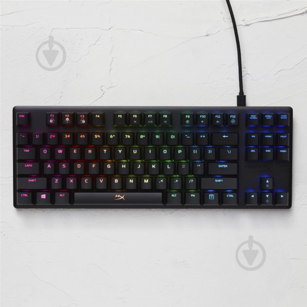 Клавиатура игровая HyperX Alloy Origins Core USB (HX-KB7BLX-RU) black - фото 12