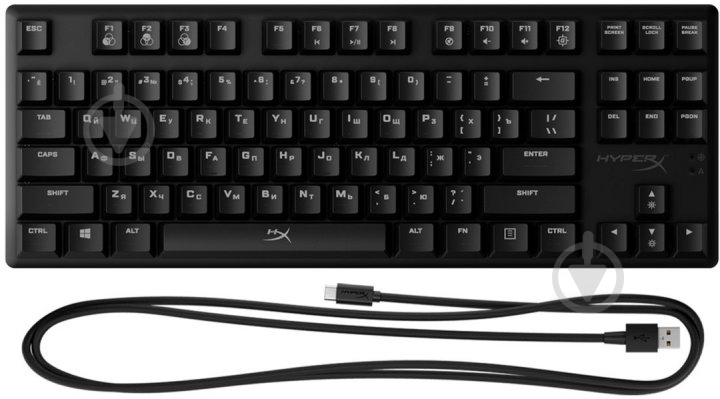 Клавиатура игровая HyperX Alloy Origins Core USB (HX-KB7BLX-RU) black - фото 5