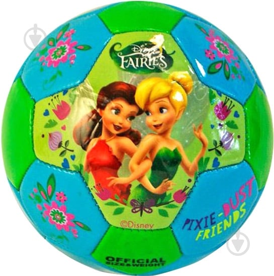 Футбольный мяч Disney Fairies №3 PVC FD002 - фото 1