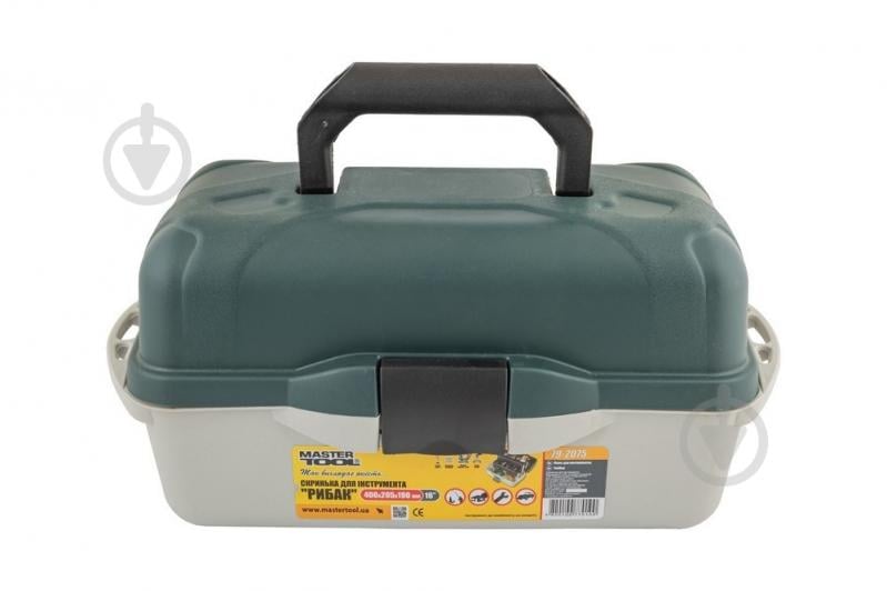 Ящик для инструментов MasterTool Рыбак 16" 79-2075 - фото 1