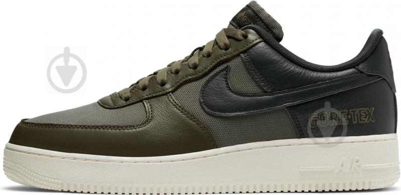 Кроссовки мужские зимние Nike AIR FORCE 1 CT2858-200 р.49,5 зеленые - фото 1