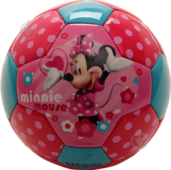 Футбольный мяч Disney Minnie Mouse №3 PVC FD013 - фото 1