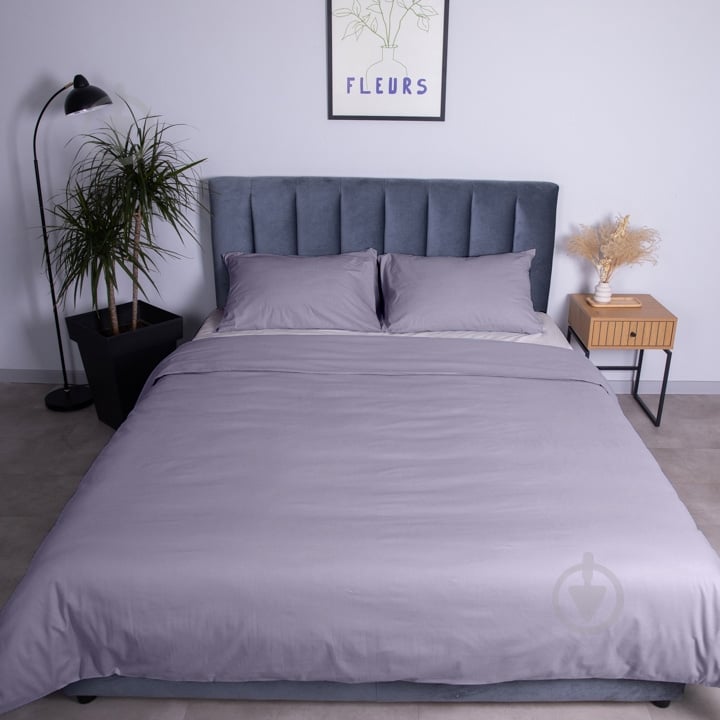 Комплект постельного белья Mono 1.5 фиолетовый Luna - фото 6