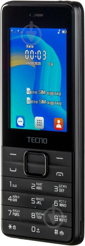 Мобільний телефон Tecno T454 black 4895180745973 - фото 5
