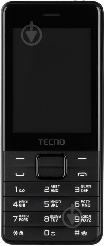 Мобільний телефон Tecno T454 black 4895180745973 - фото 2