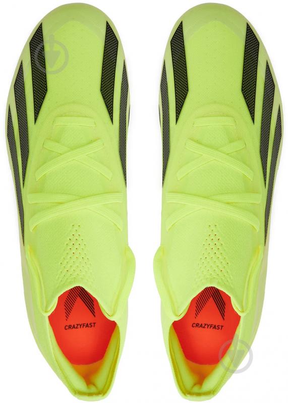 Бутсы Adidas X CRAZYFAST PRO FG IG0601 р.44 желтый - фото 5