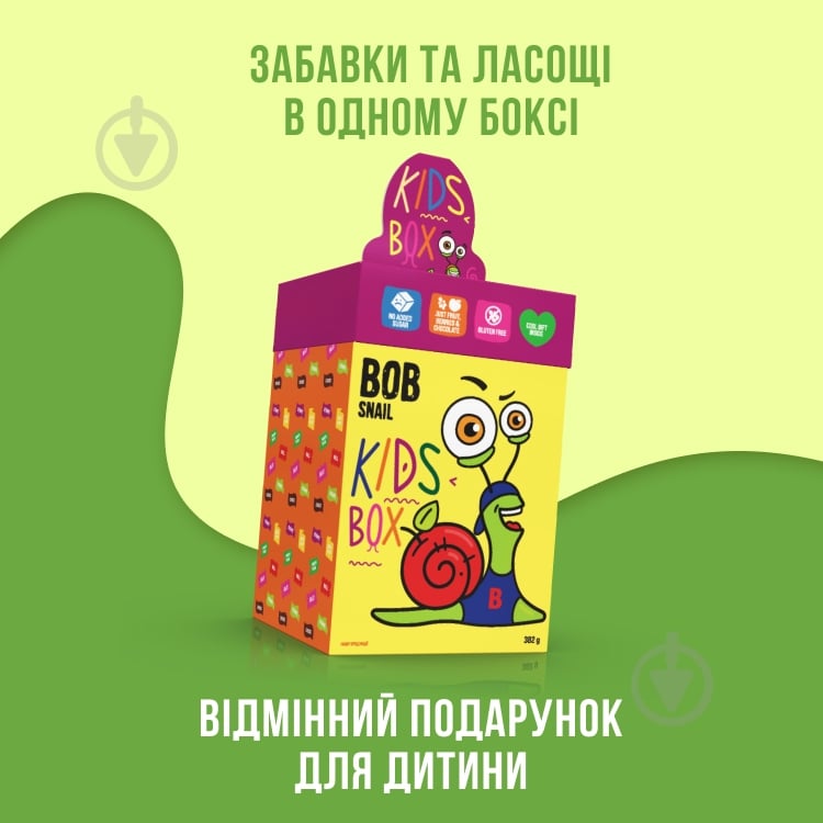 Цукерка Bob Snail Набір з іграшкою та квестом 382 г - фото 3