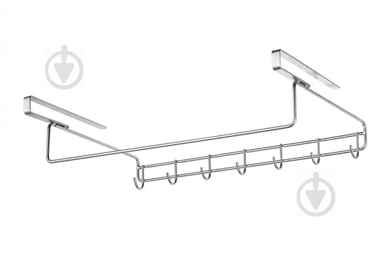 Держатель для кухонных принадлежностей Lemax YJ-G-3367 7 крючков 406x300x90 мм хром - фото 1