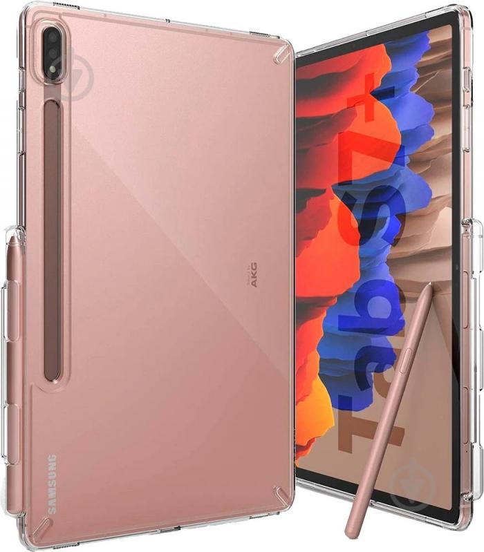 Чехол Ringke Fusion для Samsung Galaxy Tab S7 Plus clear (RCS4797) - фото 1