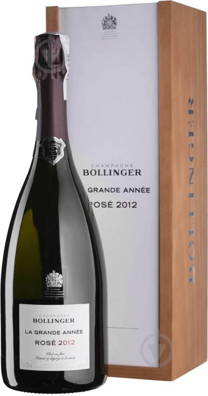 Вино ігристе Champagne Bollinger La Grande Annee Rose 0,75 л - фото 1