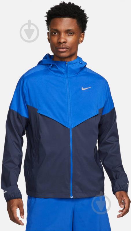 Вітрівка чоловіча демісезонна Nike M NK IMP LGHT WINDRNNER JKT FB7540-480 р.XL синя - фото 1