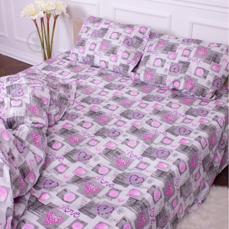 Комплект постільної білизни MirSon Microsatin Premium 15-0119 Dancer мульті - фото 4