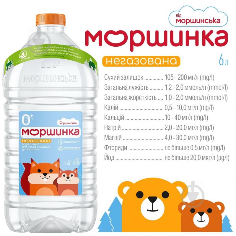 Вода Моршинська 6 л - фото 4