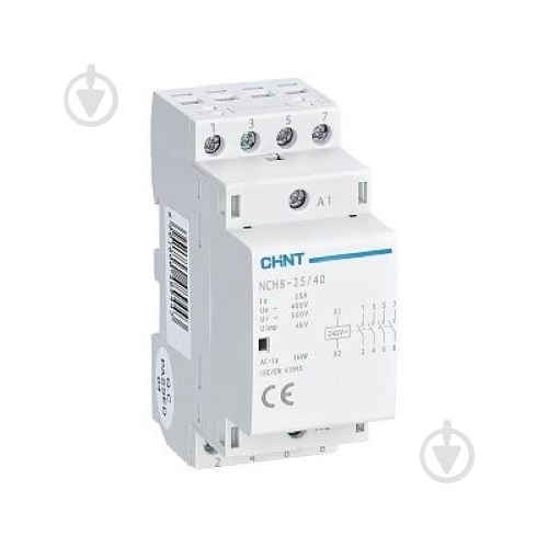 Контактор CHINT модульный NCH8-25/40 256089 - фото 1