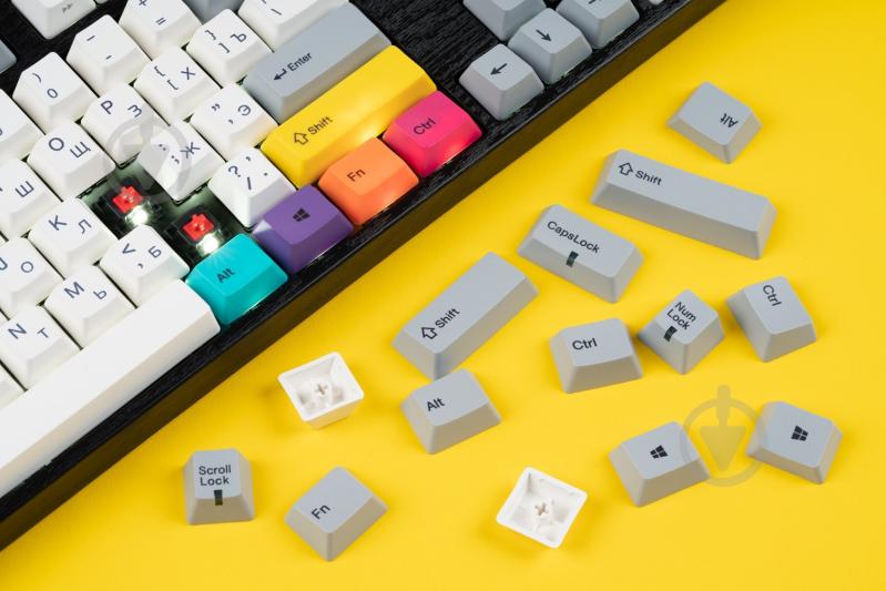 Клавіатура Varmilo MA108M V2 CMYK (A36A024B1A3A06A007) grey - фото 11