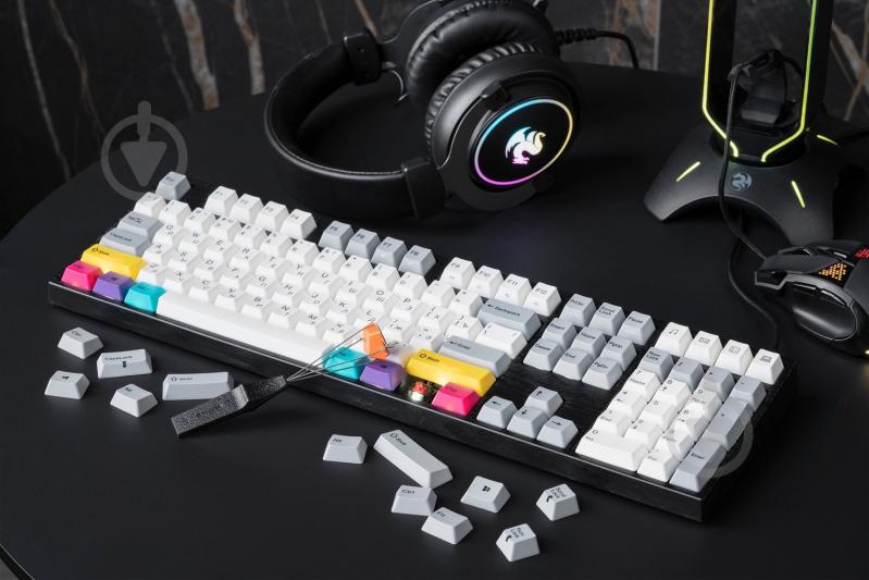 Клавіатура Varmilo MA108M V2 CMYK (A36A024B1A3A06A007) grey - фото 14