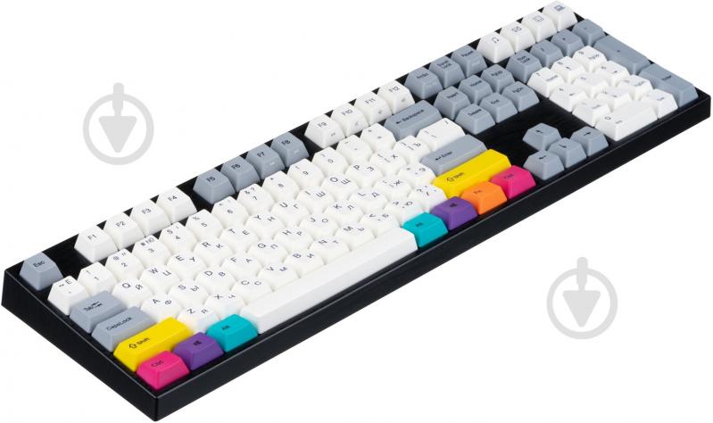 Клавіатура Varmilo MA108M V2 CMYK (A36A024B1A3A06A007) grey - фото 2