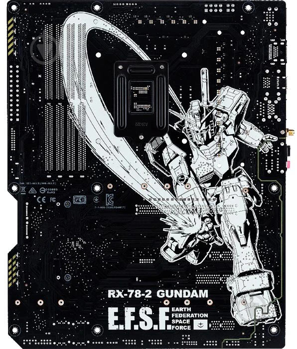 Материнская плата Asus Z590 WIFI GUNDAM EDIT (Socket 1200, Intel Z590, ATX) - фото 5