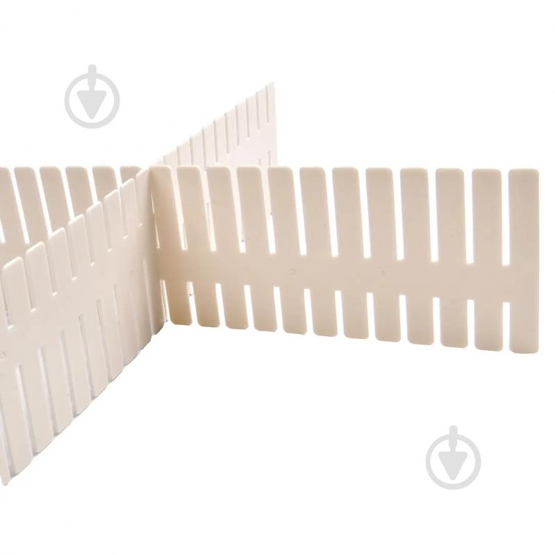 Органайзер Supretto разделитель в тумбочку (8663) белый - фото 6