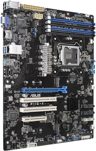 Материнская плата Asus P11C-X (Socket 1151, Intel C242, ATX) - фото 2