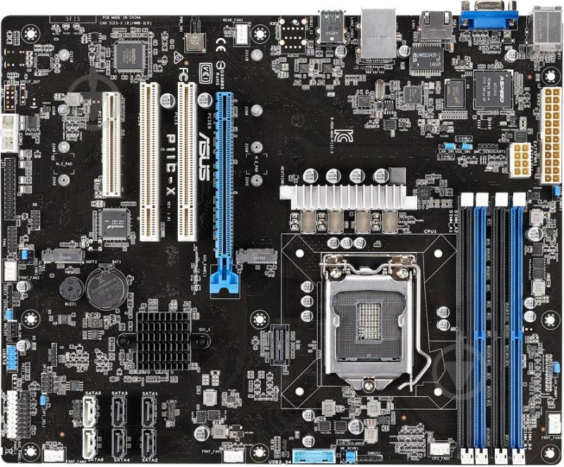 Материнська плата Asus P11C-X (Socket 1151, Intel C242, ATX) - фото 1