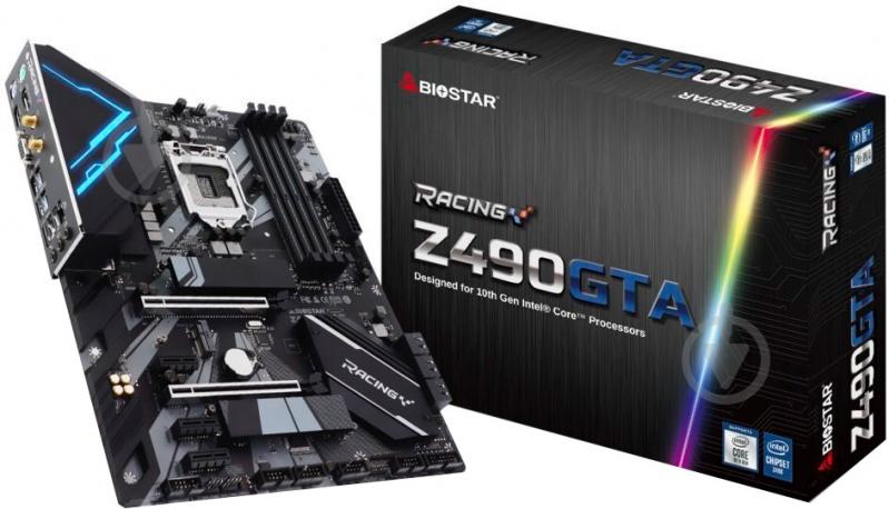 Материнська плата Biostar Z490GTA (Socket 1200, Intel Z490, ATX) - фото 1