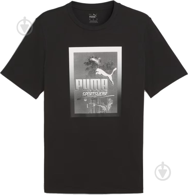 Футболка Puma GRAPHICS Photoprint Tee 68018001 р.XL черный - фото 5