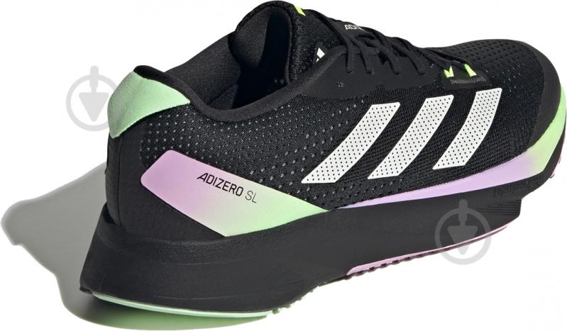 Кросівки чоловічі Adidas ADIZERO SL IG3334 р.46 чорні - фото 4