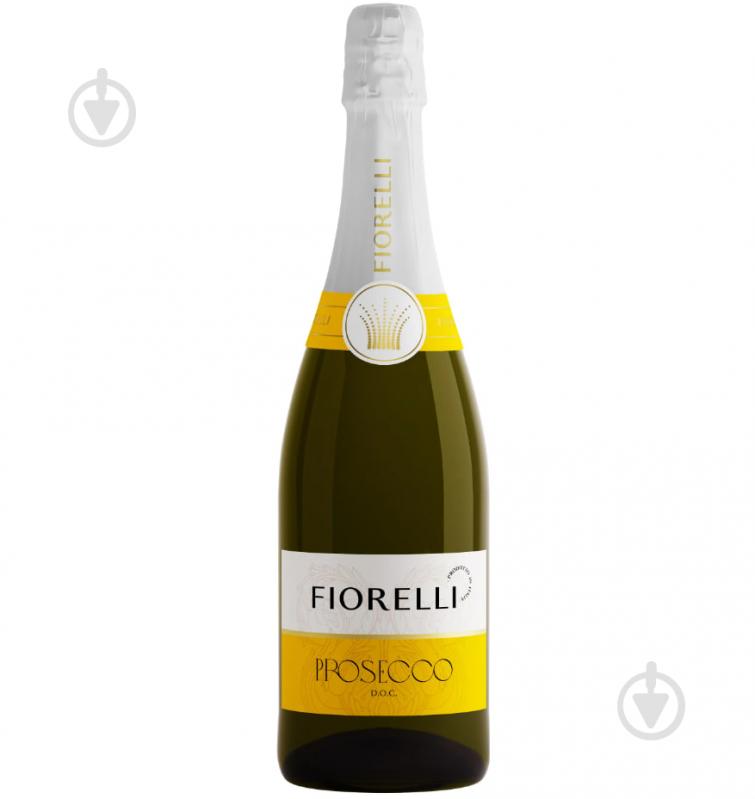 Вино ігристе Fiorelli Prosecco Spumante Extra Dry DOC(New) 0,75 л - фото 1