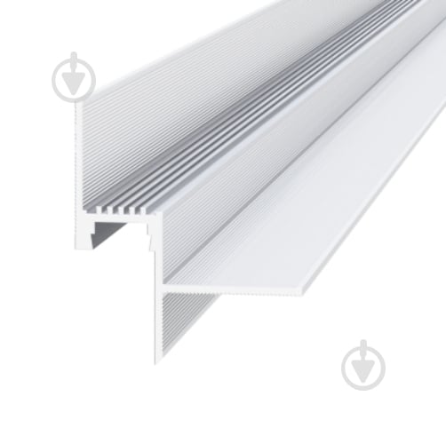 Профиль теневого шв АЛЮПРО с LED каналом ПАС-3410 RAL-9016 мат 3м - фото 1