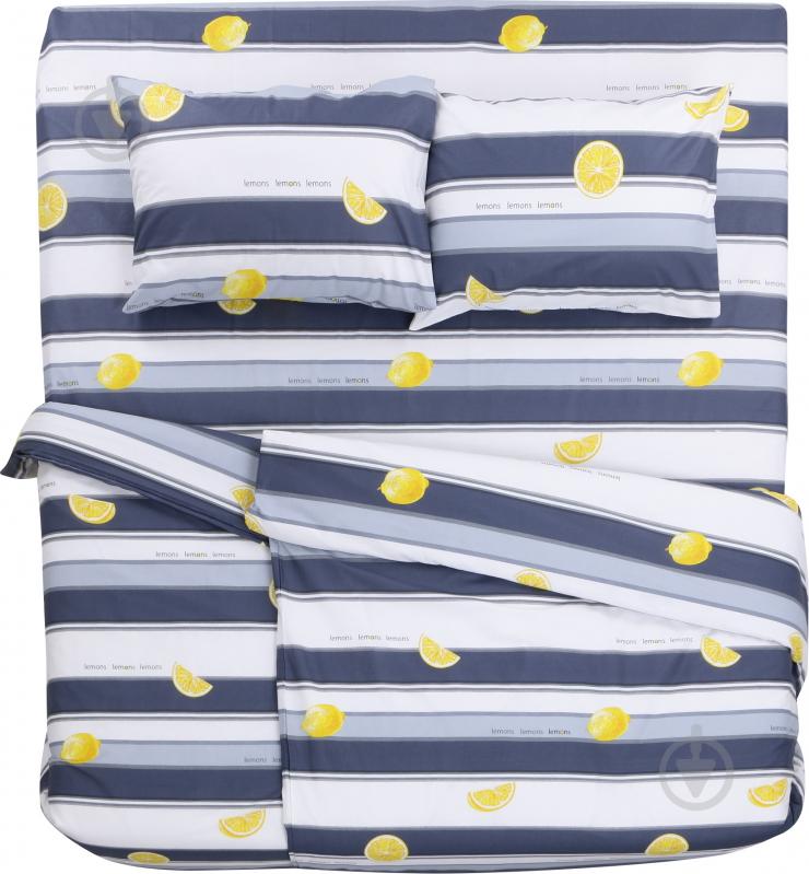 Комплект постельного белья Lemon blue UP! (Underprice) - фото 1
