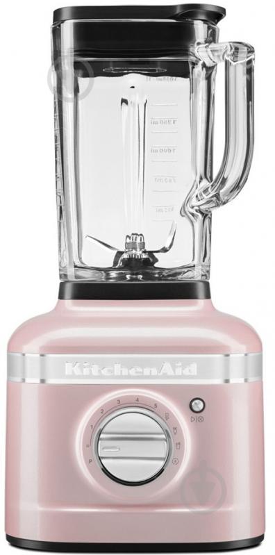 Блендер стаціонарний KitchenAid K400 5KSB4026EDR 1.4 л суха троянда - фото 1