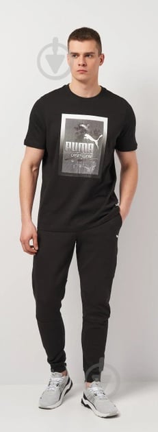 Футболка Puma GRAPHICS Photoprint Tee 68018001 р.M черный - фото 4