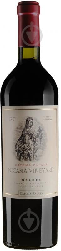 Вино Catena Zapata Malbec Nicasia Vineyard 2021 0,75 л - фото 1 Вино Catena Zapata Malbec Nicasia Vineyard 2021 0,75 л - фото 1