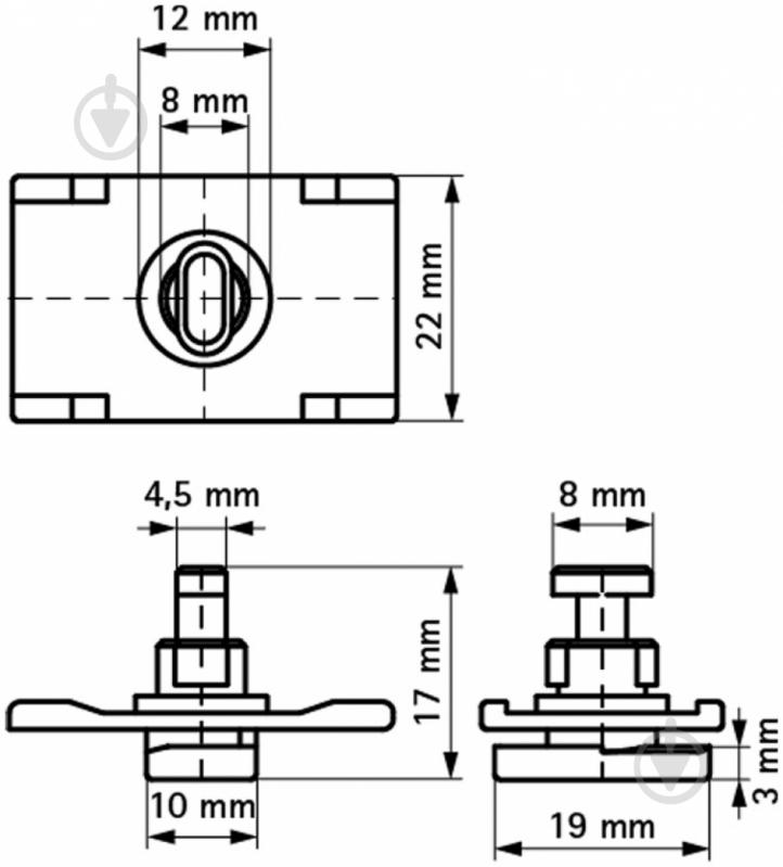 Адаптер для профиля BIS starQuick - фото 2