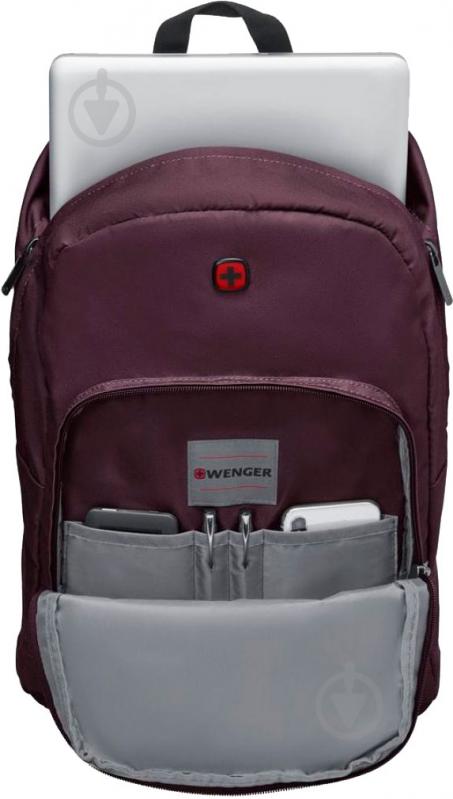 Рюкзак для ноутбука Wenger Crango Fig 16" violet (610195) - фото 5 Рюкзак для ноутбука Wenger Crango Fig 16" violet (610195) - фото 5