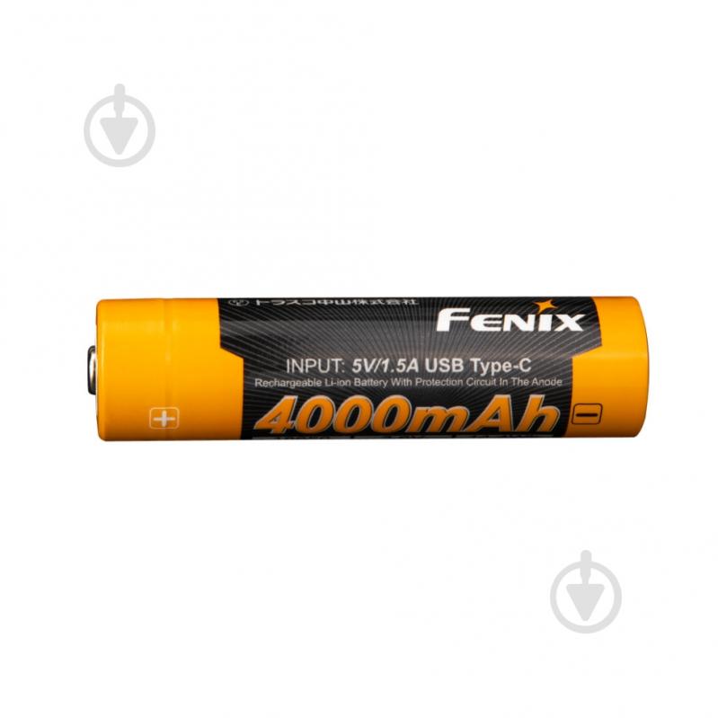 Аккумулятор Fenix ARB-L18-4000U Type-C 18650 1 шт. - фото 2 Аккумулятор Fenix ARB-L18-4000U Type-C 18650 1 шт. - фото 2