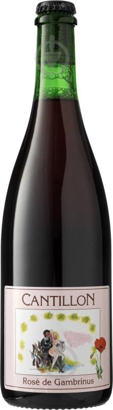 Пиво Cantillon Rosé de Gambrinus 0,75 л - фото 1 Пиво Cantillon Rosé de Gambrinus 0,75 л - фото 1