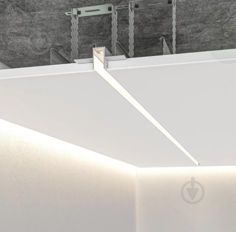 Профиль теневого шв АЛЮПРО ПАС-3876 RAL-9016 мат 3м - фото 6