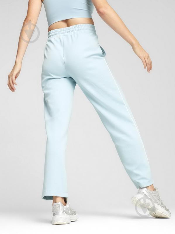 Штани Puma T7 High Waist Pants 62421222 р. XS блакитний - фото 2