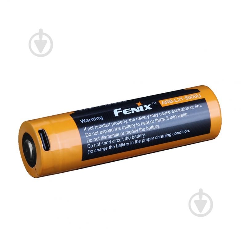Аккумулятор Fenix ARB-L21-5000U usb Type-C зарядка 21700 1 шт. (003339490) - фото 2 Аккумулятор Fenix ARB-L21-5000U usb Type-C зарядка 21700 1 шт. (003339490) - фото 2