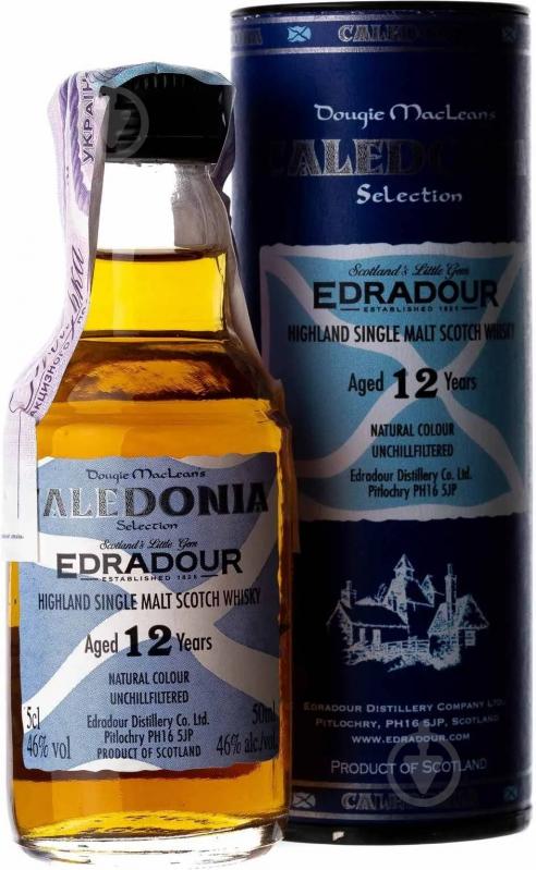 Виски Edradour 12yo Caledonia 0,5 л - фото 1
