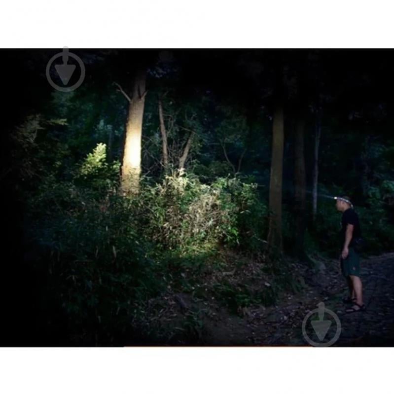 Фонарик на голову Naturehike TD-02 NH00T002-D, бело-красный red - фото 2