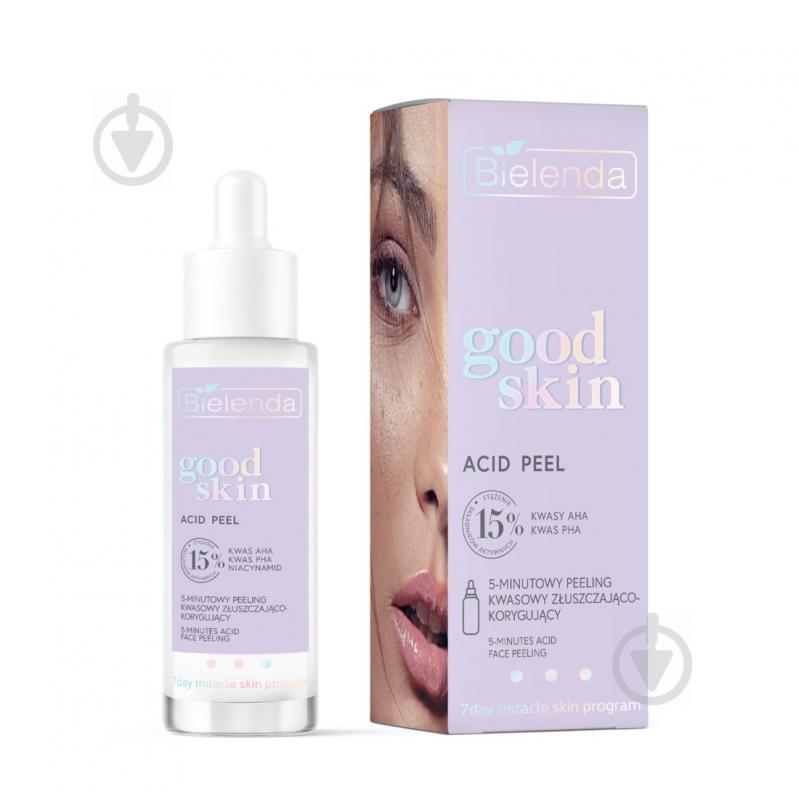 Пилинг Bielenda Good Skin микро-эксфолиант 15% AHA + PHA + ниацинамид 50 мл - фото 1